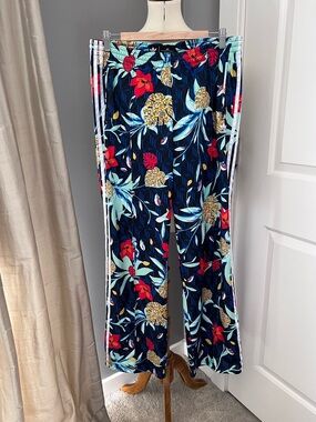 Adidas Original X HER London track pants with side zip hem